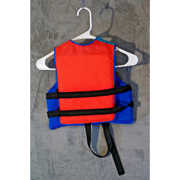 Cypress Gardens Type III Life Vest Child Small 30–50 lbs Retro Neon USA - Picture 2 of 9